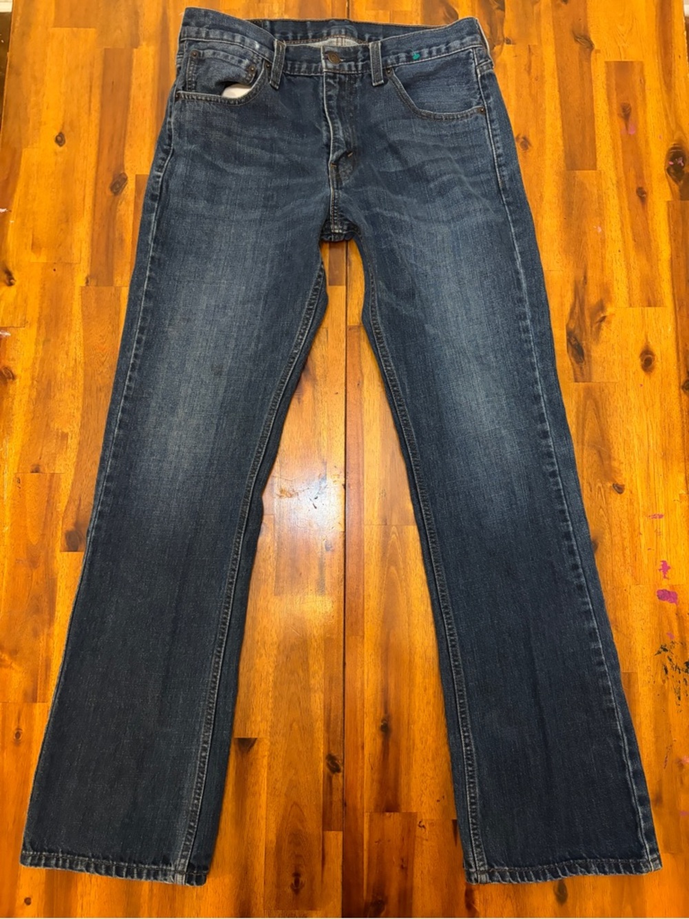 Levi's  Straight Leg Jeans in Dark Indigo